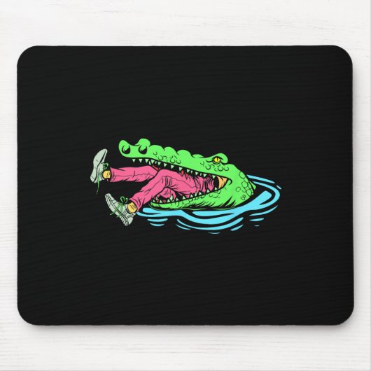Jägerjagd Gewitter Jäger Jäger Saison Krokodile Ja Mousepad (Vorne)