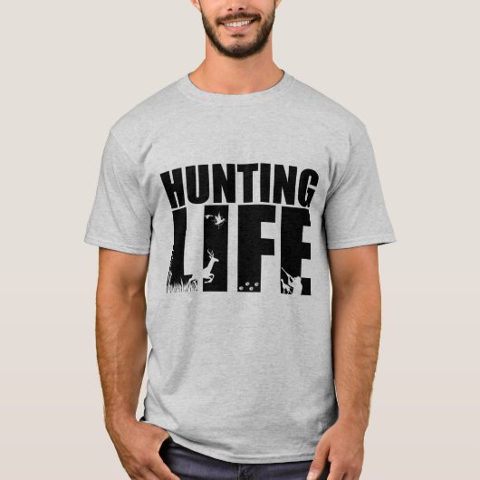 Jägerleben T-Shirt (Vorderseite)