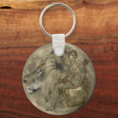 Jägermond-Schlüsselanhänger Schlüsselanhänger (Vorderseite)