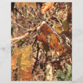 Jägers Camouflage Camouflage Malerei Anpassen Sie Flyer (Hinten)