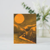"Jäger's Moon #1" Landstraßen Postkarte (Stehend Vorderseite)