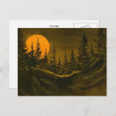 "Jäger's Moon #4" Landstraßen Postkarte (Vorne/Hinten)