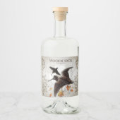 Jägersaison Alkoholflaschenetikett (Vorderseite)