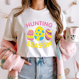 Jägersaison Ostern T-Shirt; Fun Egg Jagen T-Shirt