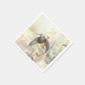 Jägersaison Serviette (Ecke)