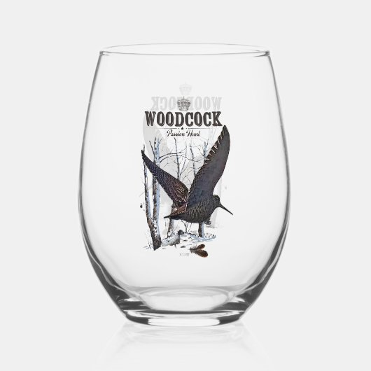 Jägersaison Weinglas Ohne Stiel (Vorderseite)