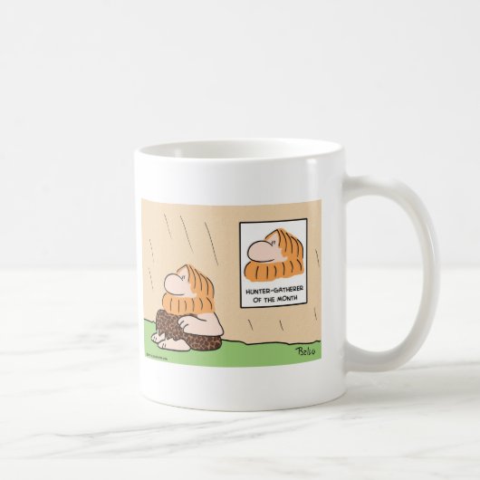 Jägersammler-Monatshöhlenbewohner Kaffeetasse (Rechts)