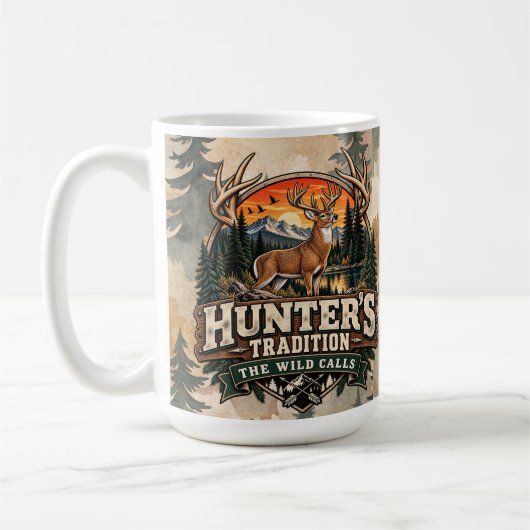Jägertradition kaffeetasse (Links)