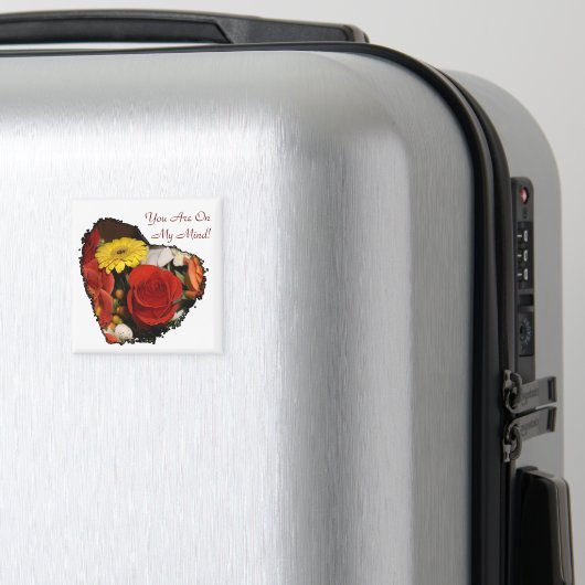 Jagged Edge Heart Bouquet Magnet (In Situ (Gepäck))