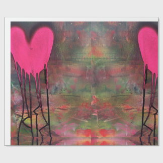 Jagged Liebe Wrapping Paper von HAS Jewels Geschenkpapier