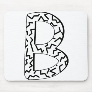 Jagged Pattern B Mousepad