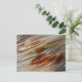 Jagged Petrified Wood Postkarte (Stehend Vorderseite)