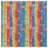Jagged Stripe floral Muster Papel Picado Stoff (Muster)