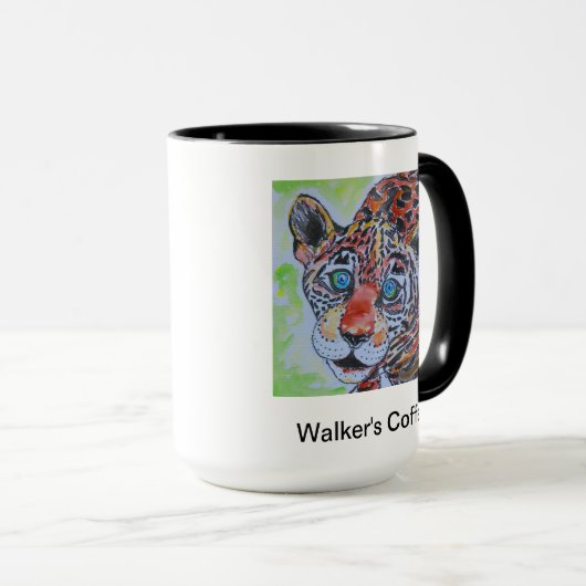 Jagger, Jaguar-CUB-Tasse Tasse (VorderseiteRechts)