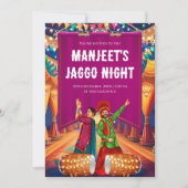 Jaggo cards Jaggo lädt Jago ein, Einladung (Vorderseite)