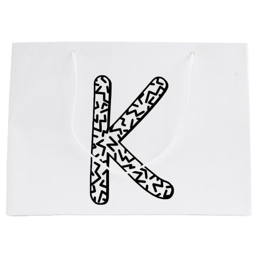 Jaggy K Große Geschenktüte (Vorderseite)