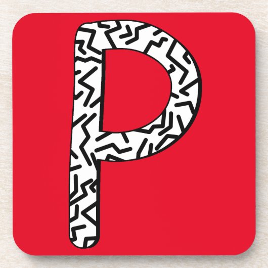 Jaggy P Getränkeuntersetzer (Vorderseite)