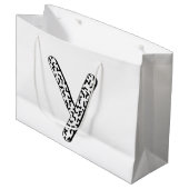 Jaggy Y Große Geschenktüte (Vorderseite Schrägansicht)