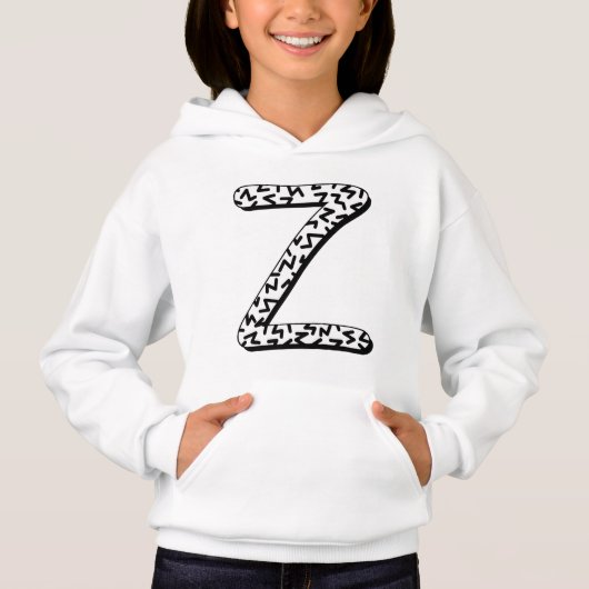 Jaggy Z Hoodie (Vorderseite)