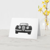 Jaguar 1950 XK120 Karte (Gelbe Blume)