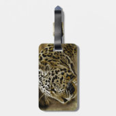 Jaguar 1 Gepäckmarken Gepäckanhänger (Rückseite vertikal)