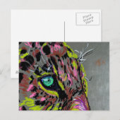 Jaguar 1 postkarte (Vorne/Hinten)