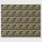 Jaguar 1 Wrapping Paper Geschenkpapier (Flach)