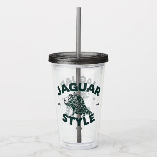 Jaguar Acrylic Tumbler Acryltrinkbecher (Vorderseite)