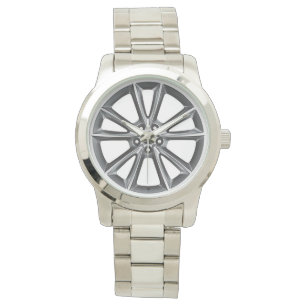 Jaguar Alloy Wheel Watch Inspiriertes Design Armbanduhr