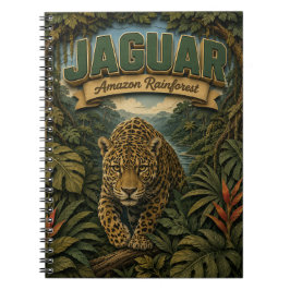 Jaguar Amazonas-Regenwald POPCUT Notizblock