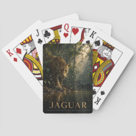 Jaguar Amazonas-Regenwald-Tiere Poker Spielkarten