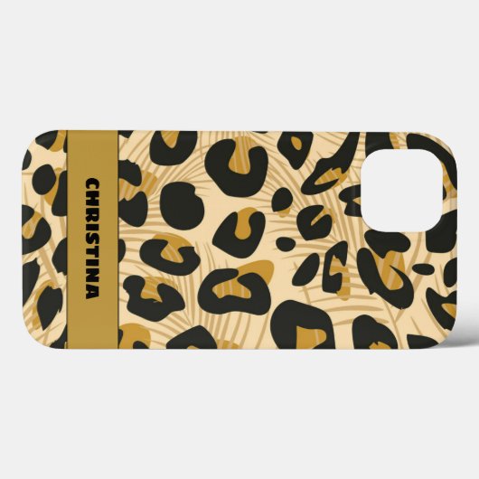 Jaguar Animal Print Case-Mate iPhone Hülle (Rückseite (Horizontal))
