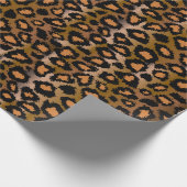 Jaguar Animal Print Geschenkpapier (Ecke)