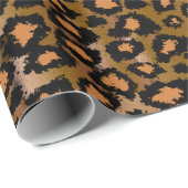 Jaguar Animal Print Geschenkpapier (Rolleneckpunkt)