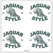 Jaguar Aufkleber (Blatt)