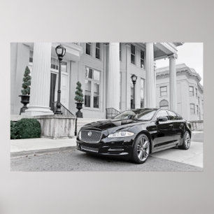 Jaguar-Auto-Plakat Poster