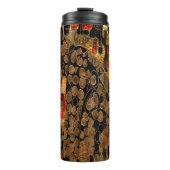 Jaguar AZTEC 3D Foil Red & Gold Thermosbecher (Vorderseite)
