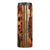 Jaguar AZTEC 3D Foil Red & Gold Thermosbecher (Rückseite)