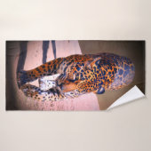 Jaguar Badehandtuch (Badehandtuch)