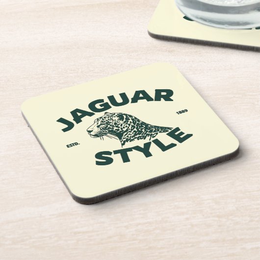 Jaguar Beverage Coaster Getränkeuntersetzer (Linke Seite)