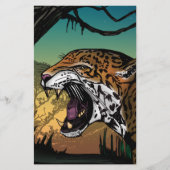 Jaguar Briefpapier (Vorderseite)