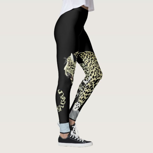 Jaguar-Brüllen! Leggings (Rechts)