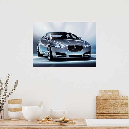 Jaguar C-XF Poster (Küche)