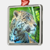 Jaguar Christmas Ornament - Wildlife Series Aus Metall (Links)