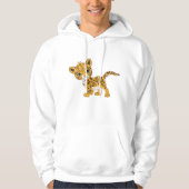 Jaguar Cub Mens Hoodie (Vorderseite)