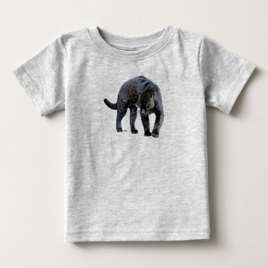 Jaguar Diablo Baby Grau T - Shirt (Vorderseite)