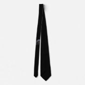 Jaguar Diablo black necktie Krawatte (Rückseite)