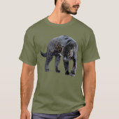 Jaguar Diablo grüner T - Shirt (Vorderseite)