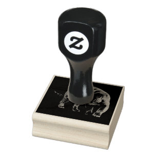 Jaguar Diablo KautschukBriefmarke Gummistempel