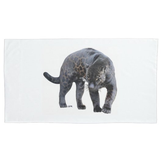 Jaguar Diablo Kissenbezug (Vorderseite-Links)